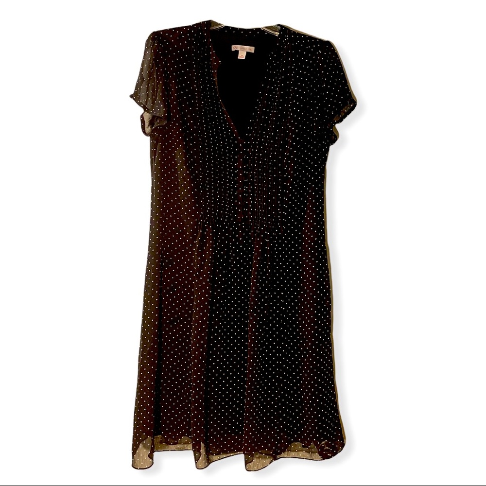 DB Black Polka Dot Dress size 14
